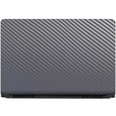 Silver Carbon Fiber Specialty Texture Material Dell Inspiron Skin